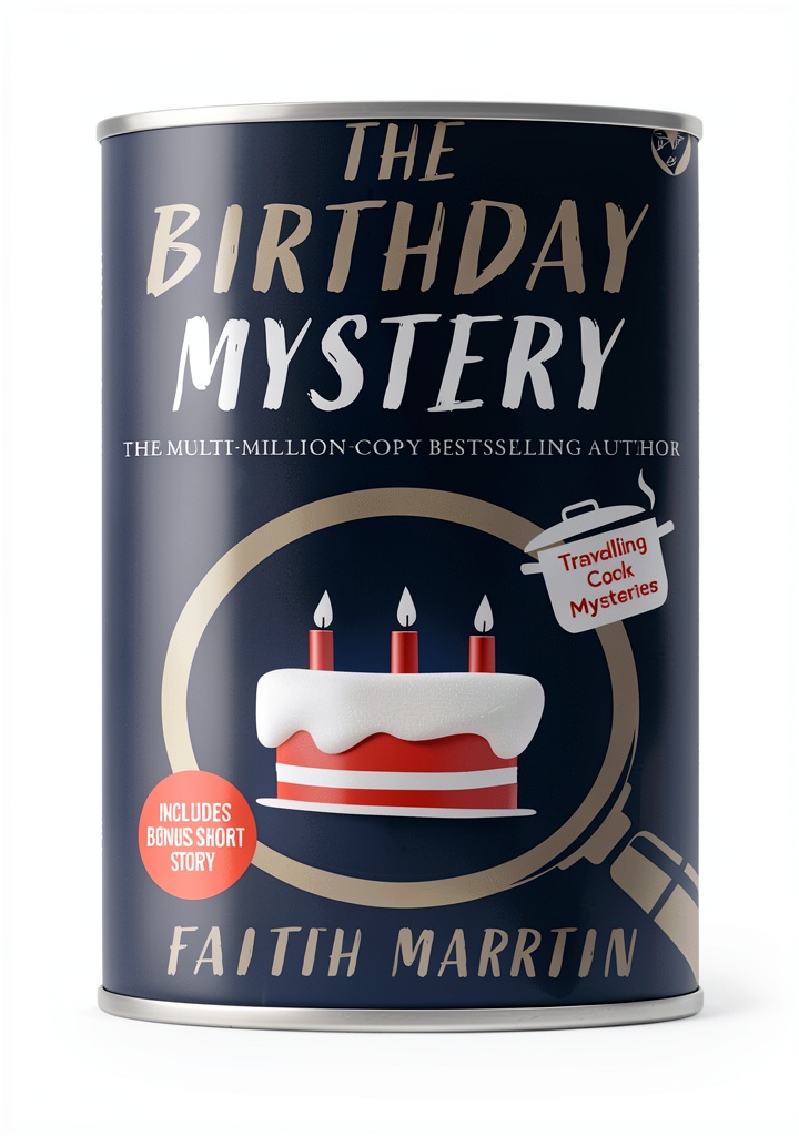Installing Travelling Cook Mystery Book Joffe Books Heist Crime Kindle eBook on a wooden desk
