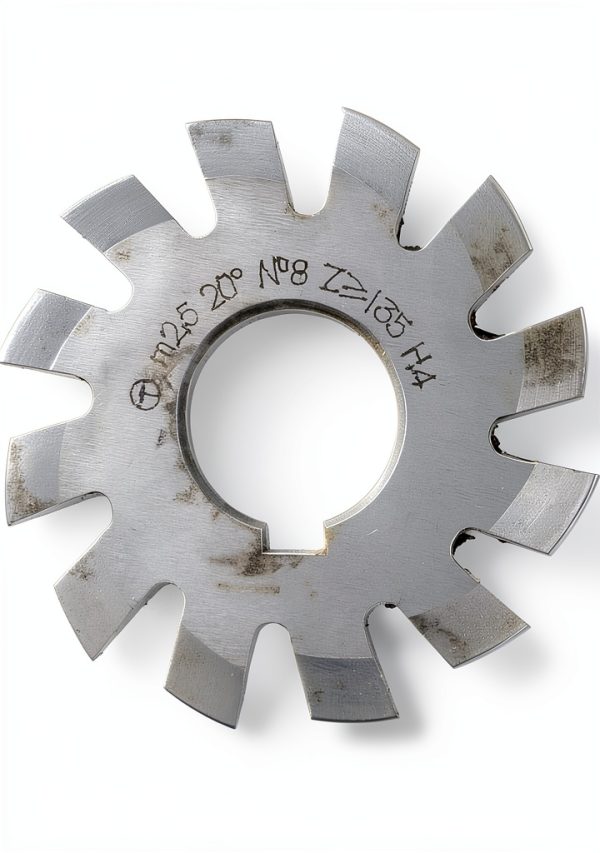 8Pcs HSS M2.5 Involute Gear Cutter Set Module 2.5 Milling Cutters With 22Mm Bore Pressure Angle 20 Degree For 12-135 Teeth Gear Making-4