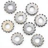 8Pcs Gear Cutters Gear Milling Cutter Set High Speed Steel Cutting Tool M1.5 20° 5mm 6mm-7