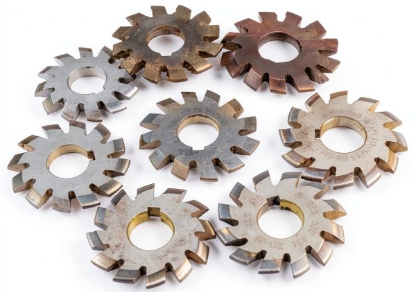 8Pcs HSS M2.5 Involute Gear Cutter Set Module 2.5 Milling Cutters With 22Mm Bore Pressure Angle 20 Degree For 12-135 Teeth Gear Making-2
