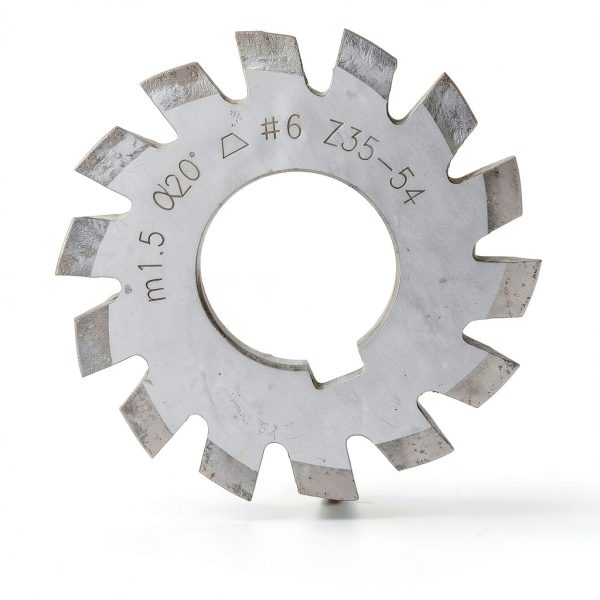 8Pcs Gear Cutters Gear Milling Cutter Set High Speed Steel Cutting Tool M1.5 20° 5mm 6mm-2