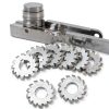 8Pcs Gear Cutters Gear Milling Cutter Set High Speed Steel Cutting Tool M1.5 20° 5mm 6mm-5