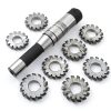 DP16 PA14-1/2 Bore22 Involute Gear Cutter 8pcs R8 Arbor EVNSIX-0