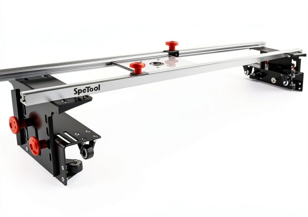 SpeTool Router Sled 3 Axis Adjustable Aluminum CNC Milling Accessory-0