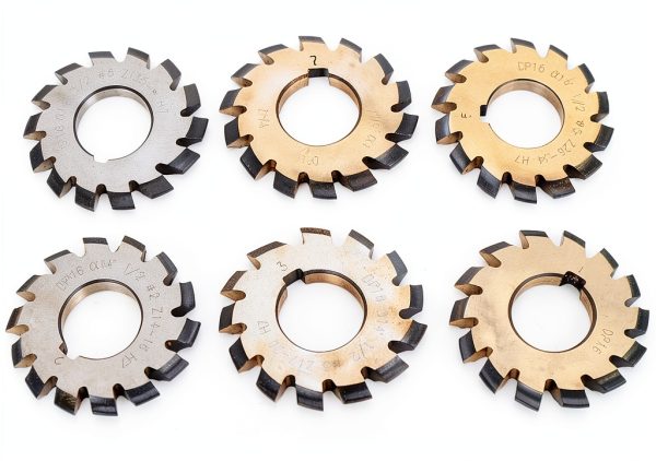 Gear Cutter Hilitand 8‑Piece Involute Set 55mm OD 14.5°-4