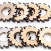 Gear Cutter Hilitand 8‑Piece Involute Set 55mm OD 14.5°-0