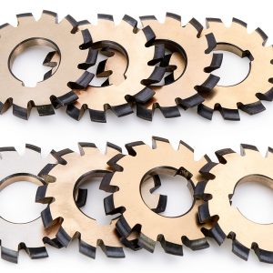 Gear Cutter Hilitand 8‑Piece Involute Set 55mm OD 14.5°-0