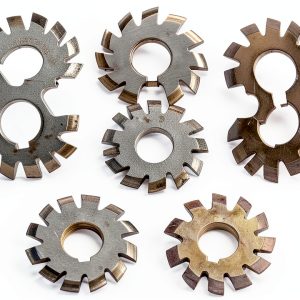 8Pcs HSS M2.5 Involute Gear Cutter Set Module 2.5 Milling Cutters With 22Mm Bore Pressure Angle 20 Degree For 12-135 Teeth Gear Making-0