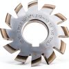 8Pcs HSS M2.5 Involute Gear Cutter Set Module 2.5 Milling Cutters With 22Mm Bore Pressure Angle 20 Degree For 12-135 Teeth Gear Making-8