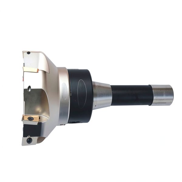 4" Face Shell Mill Cutter R8 Shank 90° 6-Flute by Z Live Center-2