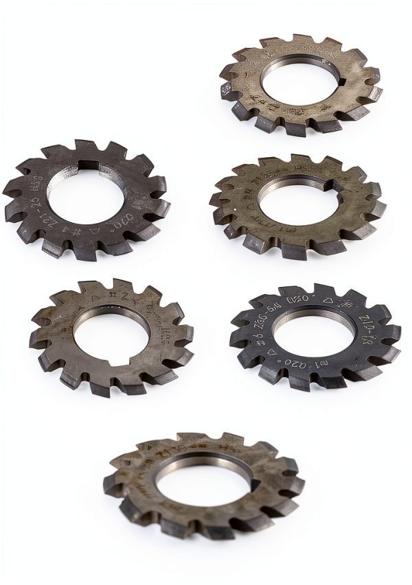 Gear Cutter Set 8 Pcs High Speed Steel Involute M1 20° PA Cloudpower-6
