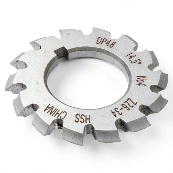 HHIP 2041-4842 48P #4 14.5 Degree Involute Gear Cutter for Milling-1