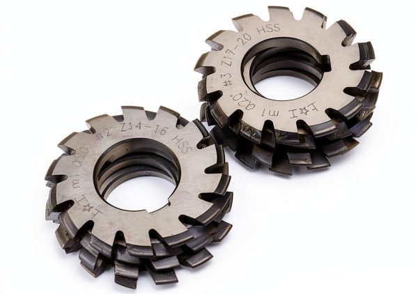 Gear Cutter Set 8 Pcs High Speed Steel Involute M1 20° PA Cloudpower-8
