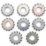 Gear Cutter Eujgoov 8Pcs Speed Steel 20 Pressure Angle M1.5 5x6mm-0