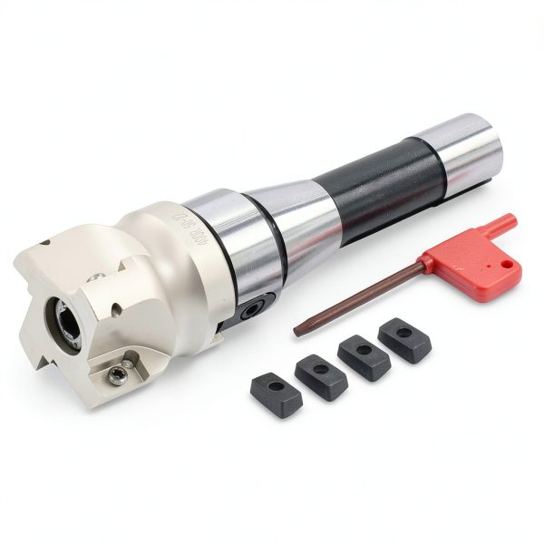 ApplianPar R8 FMB22 Face Mill Arbor 400R 50MM APMT1604 Inserts-0