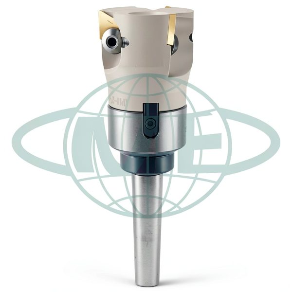 CME 2" 90° Indexable Face Mill MT2 Arbor, 3 Flutes, TPG322 Inserts-3