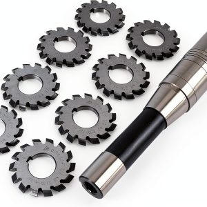 HSS Involute Gear Cutter DP16 PA14-1/2 IWONGO – 8pcs R8 Arbor Set-0