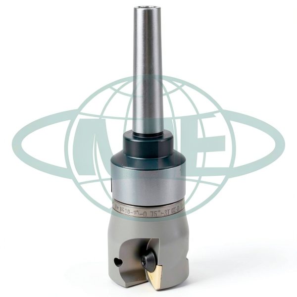 CME 2" 90° Indexable Face Mill MT2 Arbor, 3 Flutes, TPG322 Inserts-4