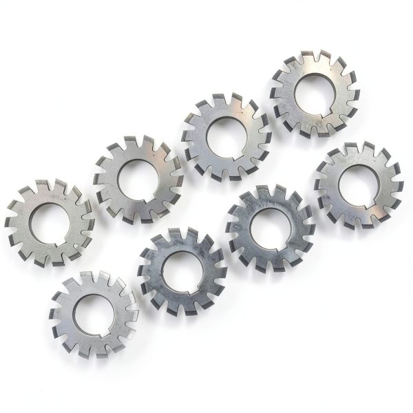Garosa 8Pcs M11-8 Involute Gear Cutters High Speed Steel 20°-5
