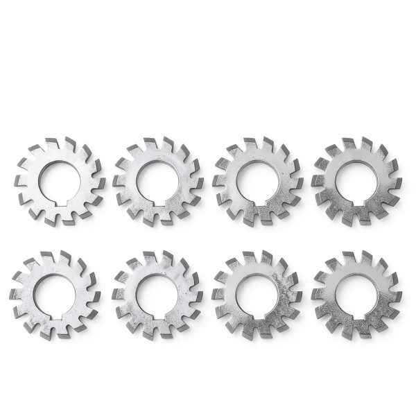 Garosa 8Pcs M11-8 Involute Gear Cutters High Speed Steel 20°-6