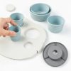 Foldable Piping Bag Holder Bebykilemi Pastry Stand Sturdy PP Portable-6