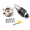 CAT40-FMB32-60 BestParts Face Mill 4inch 6Flutes 10 Inserts-1