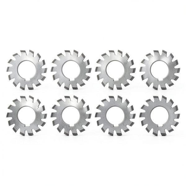 Garosa 8Pcs M11-8 Involute Gear Cutters High Speed Steel 20°-0